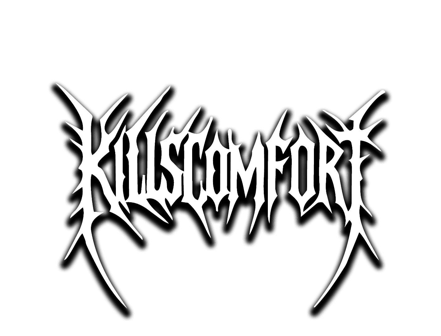 "KillsComfort" Die Cut Stickers